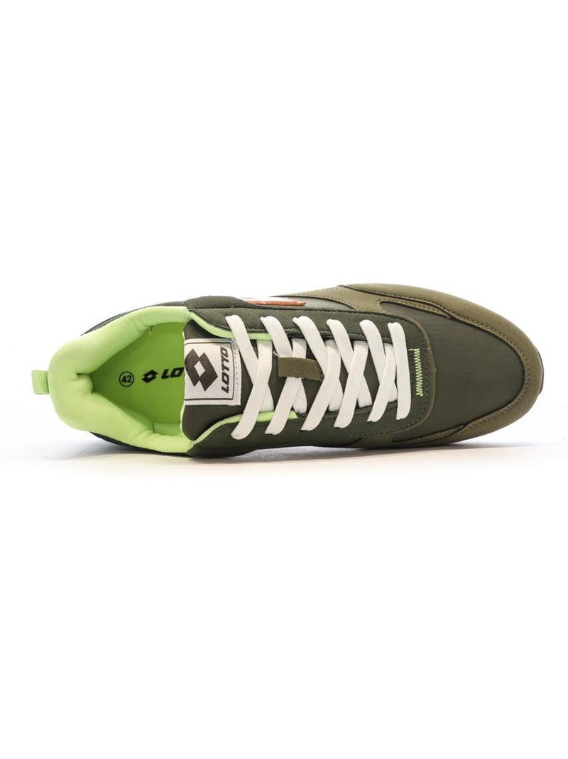 Zapatillas lotto para hombre Verde caqui claro - Kiabi