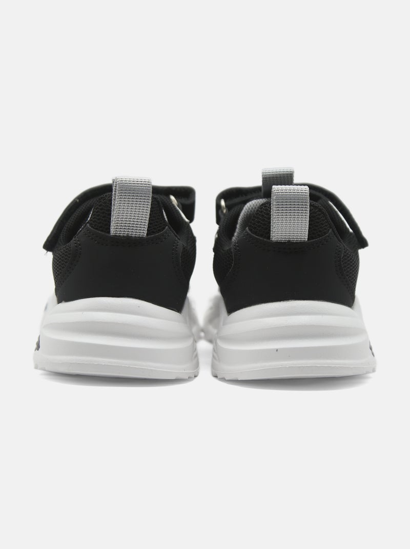 Zapatillas Lotto para niño, Negro Blanco - Kiabi