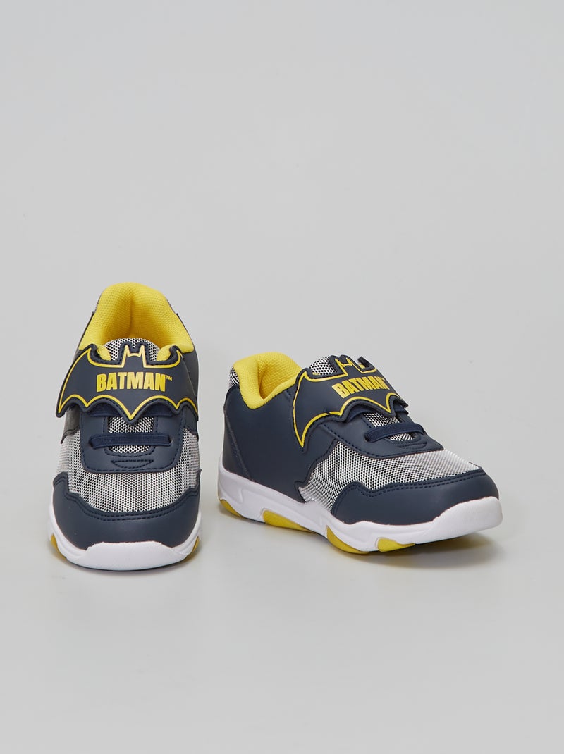 Zapatillas luminosas 'Batman' AZUL - Kiabi