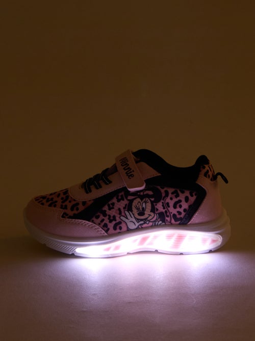 Zapatillas luminosas con estampado de 'Minnie' - Kiabi