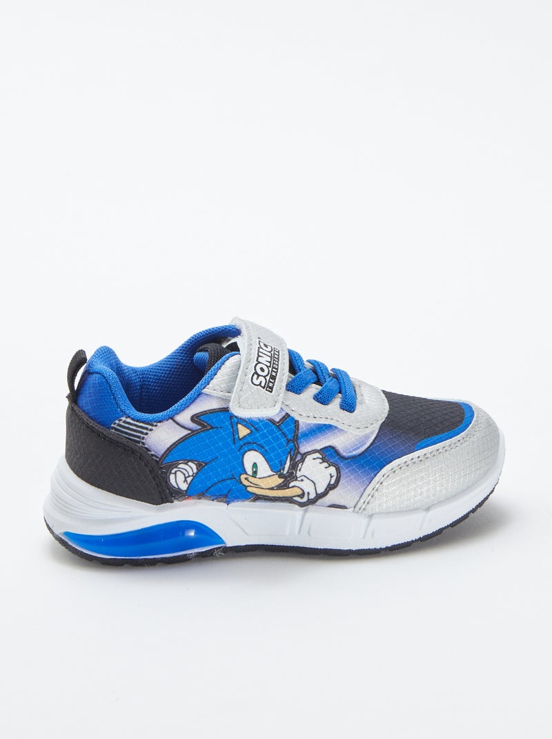 Zapatillas luminosas con velcros 'Sonic' 'SEGA' BEIGE - Kiabi