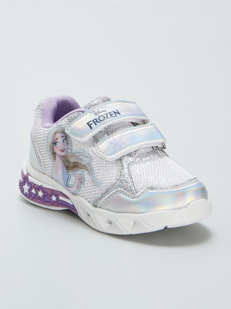 Zapatillas luminosas 'Frozen' blanco - Kiabi
