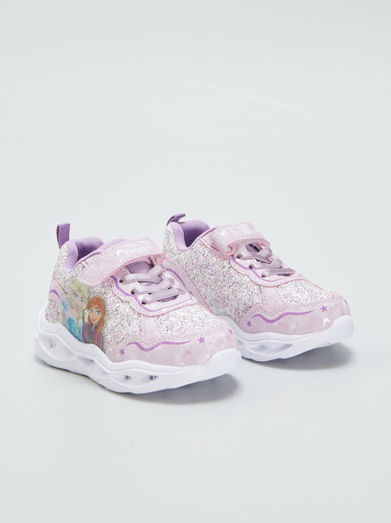 Zapatillas luminosas 'Frozen' ROSA - Kiabi