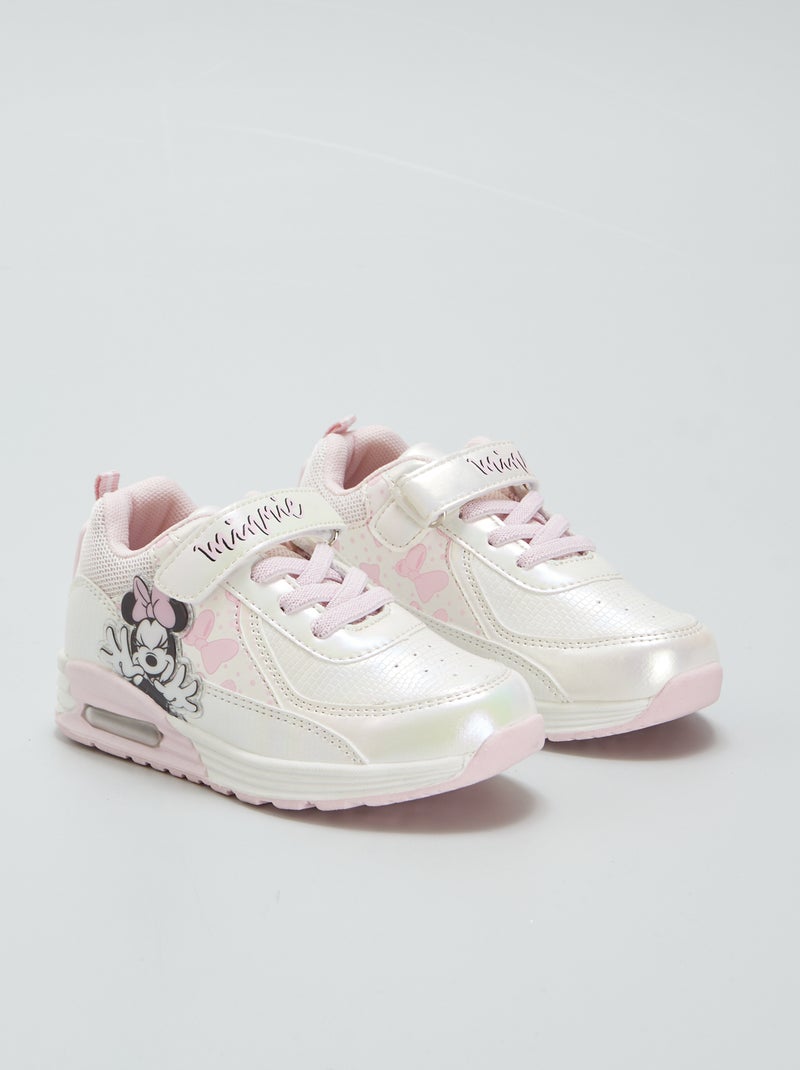 Zapatillas luminosas 'Minnie' BLANCO - Kiabi