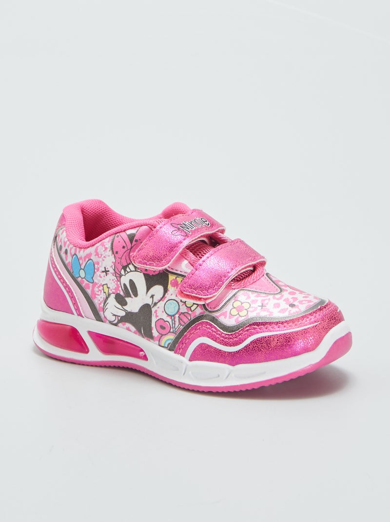 Zapatillas luminosas 'Minnie' fucsia - Kiabi