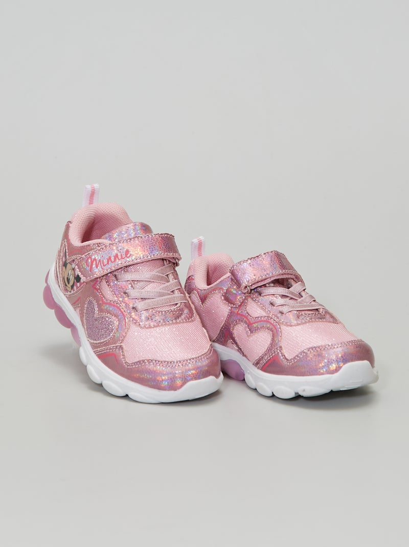 Zapatillas luminosas 'Minnie' ROSA - Kiabi