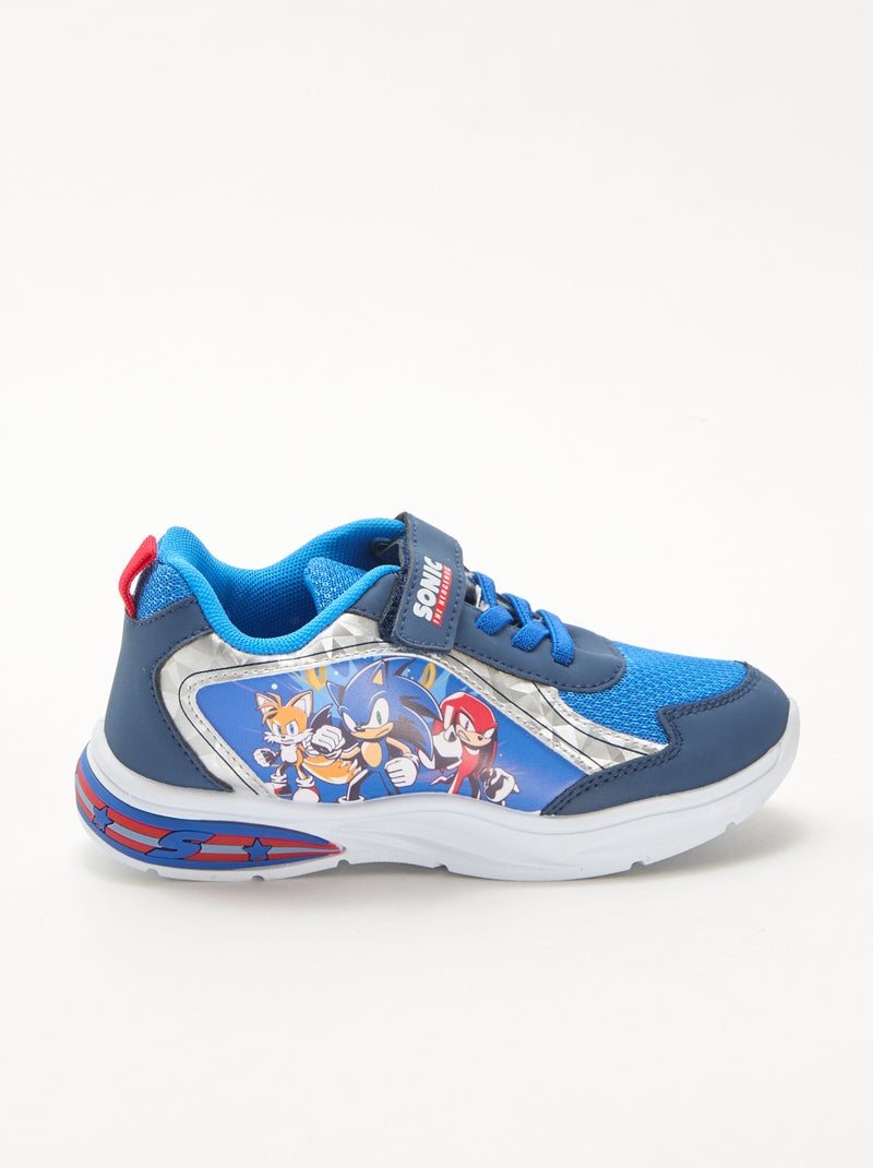 Zapatillas luminosas 'Sonic' Azul - Kiabi