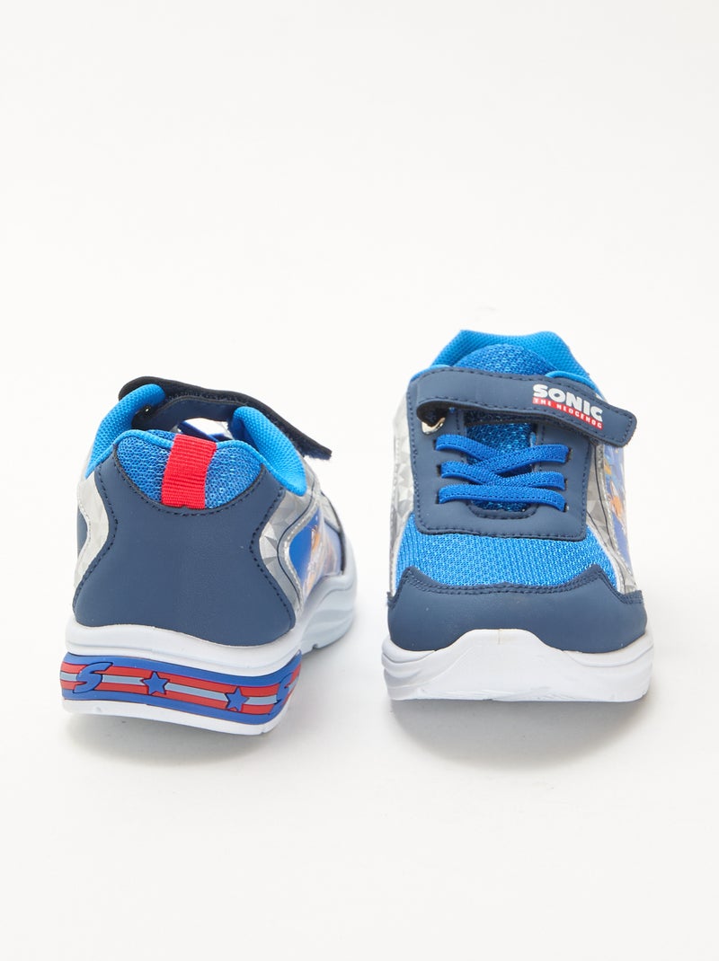 Zapatillas luminosas 'Sonic' Azul - Kiabi