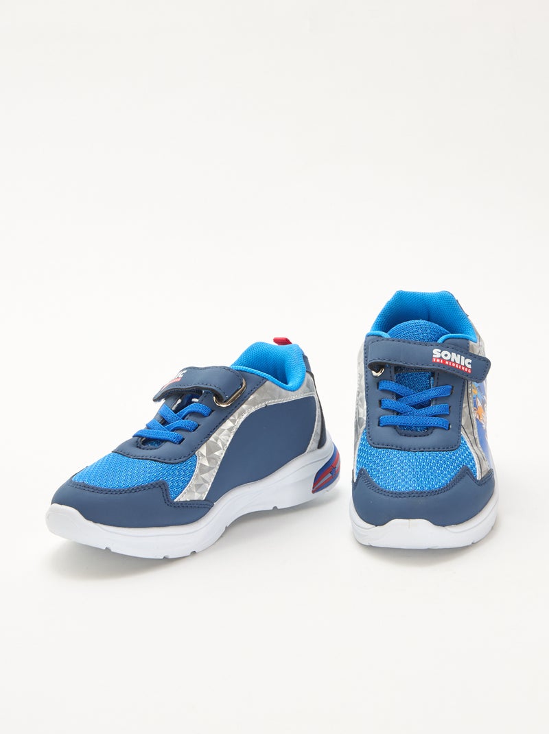 Zapatillas luminosas 'Sonic' Azul - Kiabi