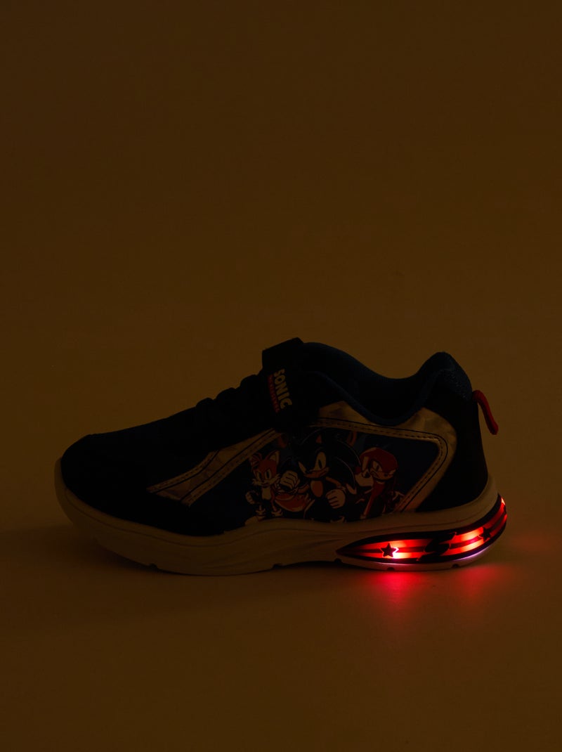 Zapatillas luminosas 'Sonic' Azul - Kiabi