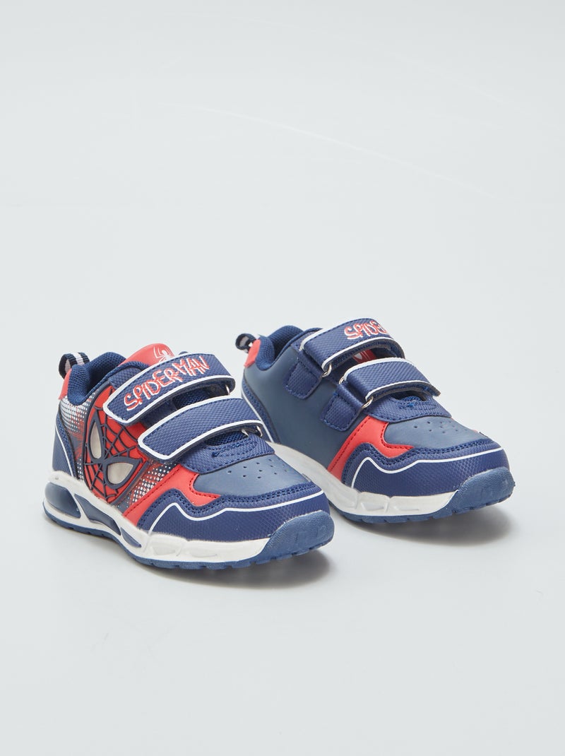 Zapatillas luminosas 'Spider-Man' AZUL - Kiabi