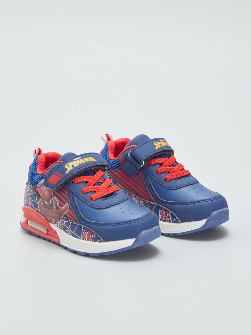 Zapatillas luminosas 'Spider-Man' azul - Kiabi