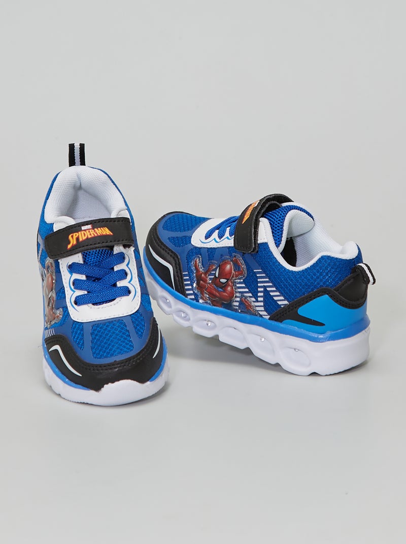 Zapatillas luminosas 'Spider-Man' azul - Kiabi
