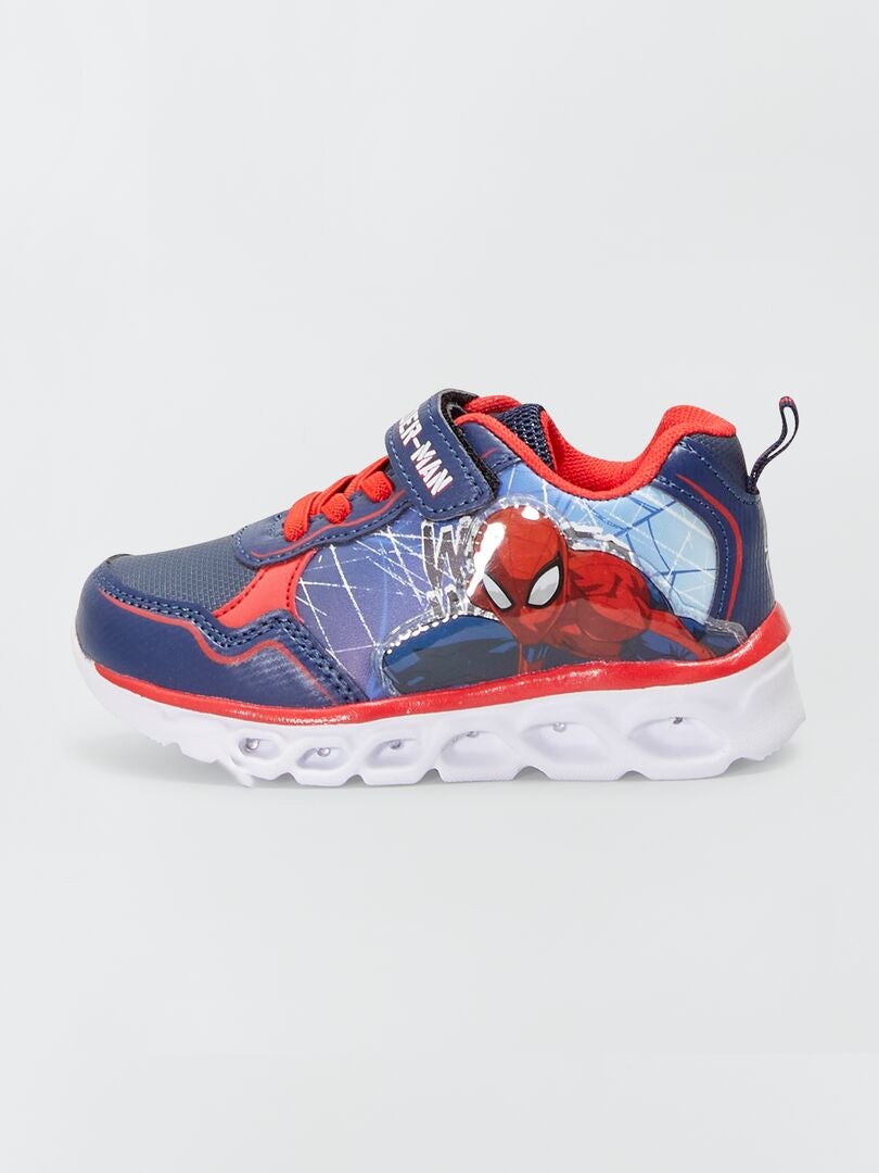 Zapatillas luminosas 'Spider-Man' azul - Kiabi