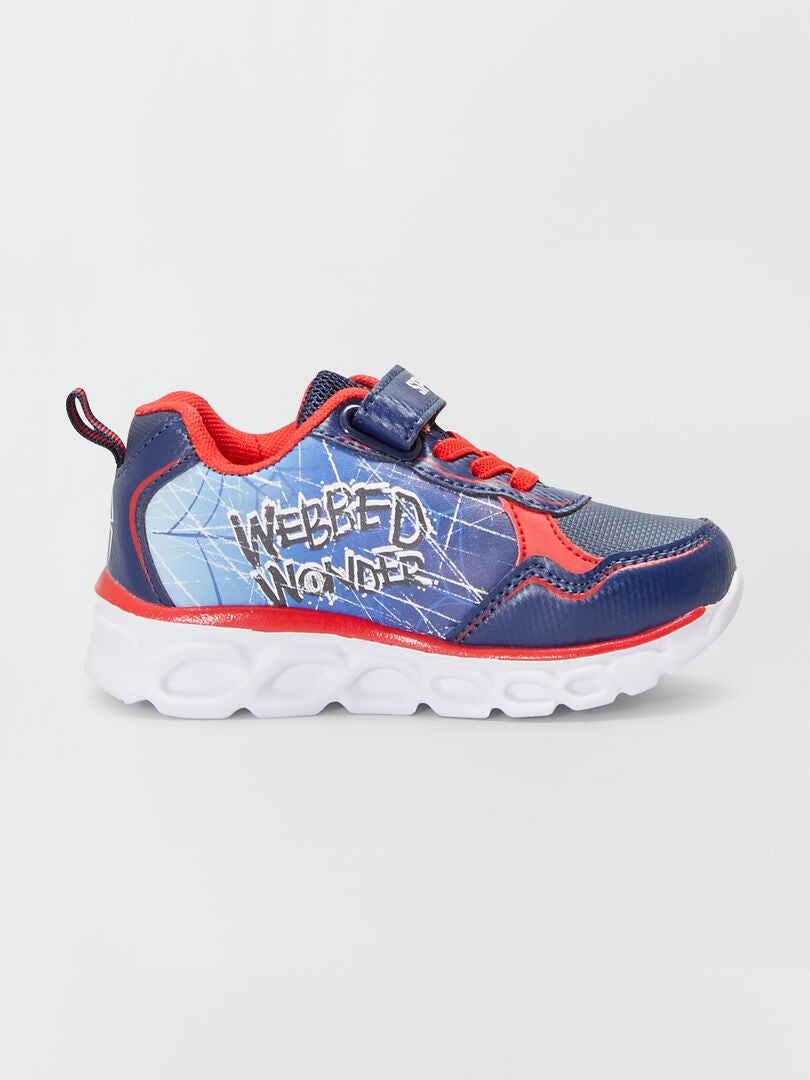 Zapatillas luminosas 'Spider-Man' azul - Kiabi