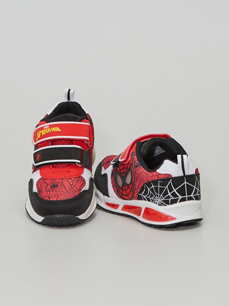 Zapatillas luminosas 'Spider-Man' ROJO - Kiabi