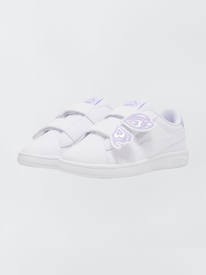 Zapatillas mariposa 'Puma' 'Smash' blanco - Kiabi