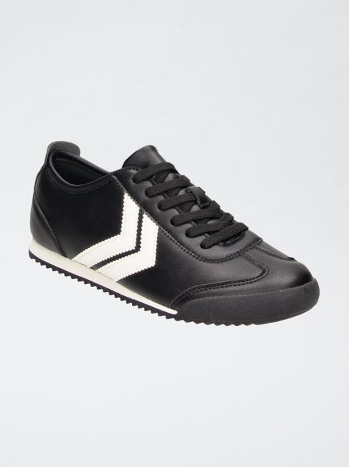 Zapatillas minimalistas de imitación piel - Kiabi