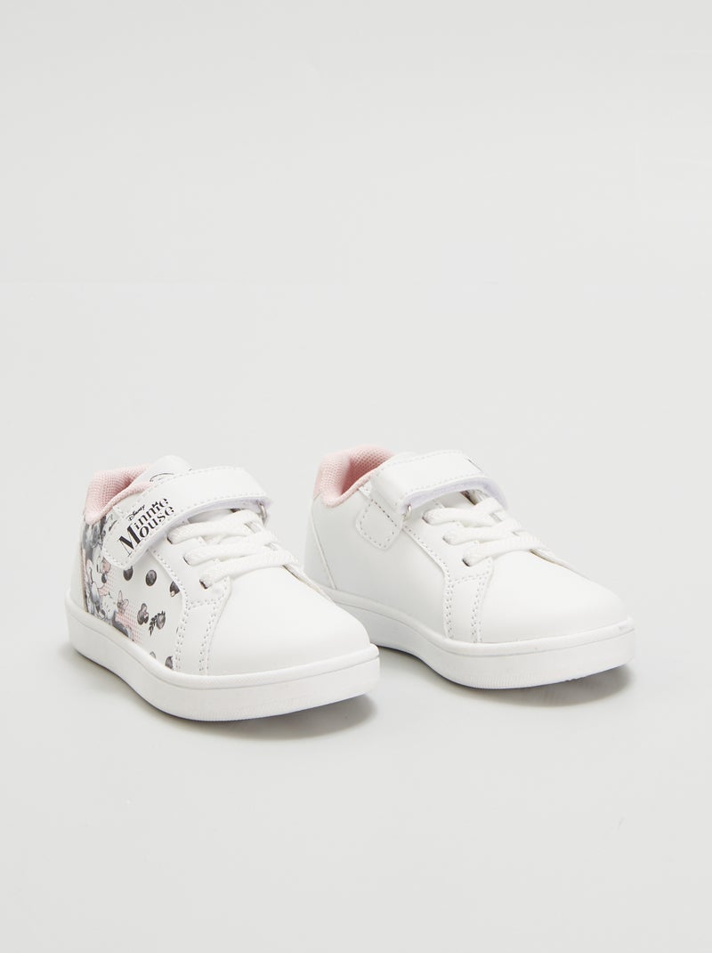 Zapatillas 'Minnie' con velcro BLANCO - Kiabi