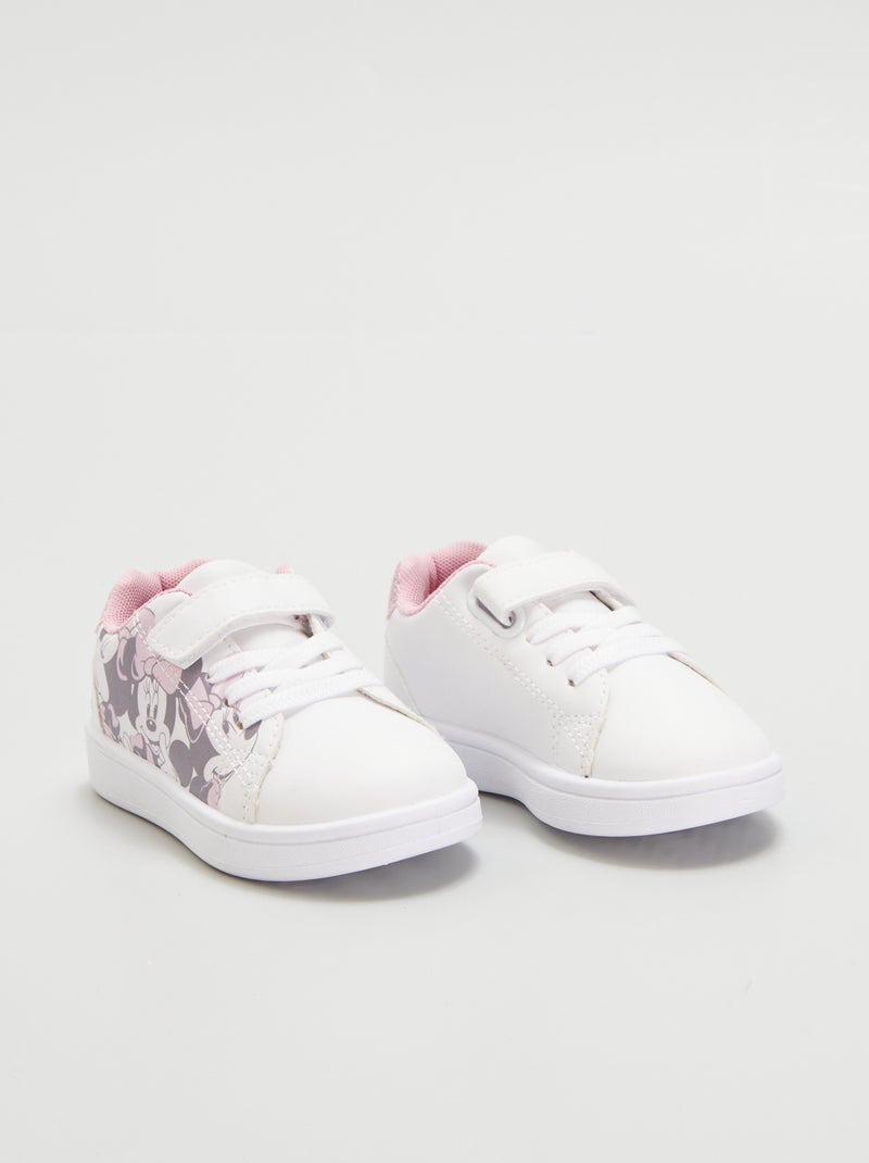 Zapatillas 'Minnie' con velcro BLANCO - Kiabi
