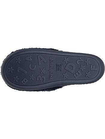 Zapatillas mocasines en sherpa, suela antideslizante niño isotoner