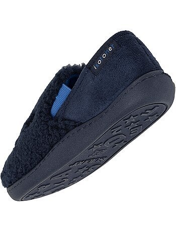 Zapatillas mocasines en sherpa, suela antideslizante niño isotoner