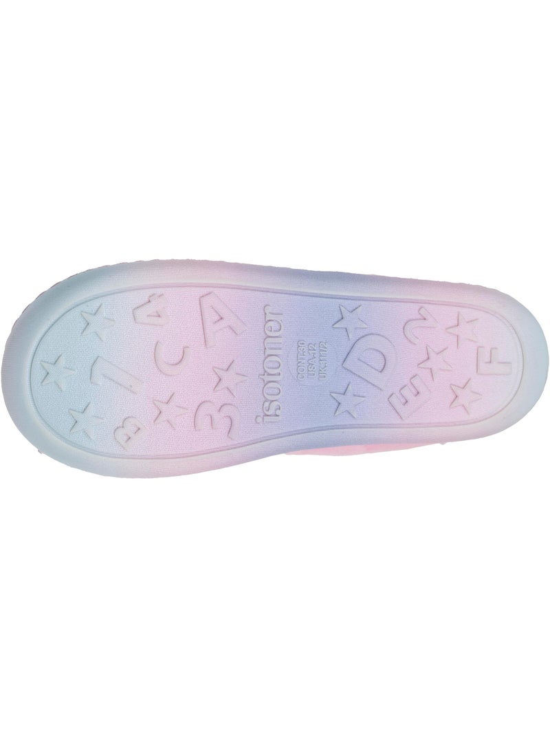 Zapatillas mocasines fácil de poner, suela antideslizante niña isotoner Rosa - Kiabi