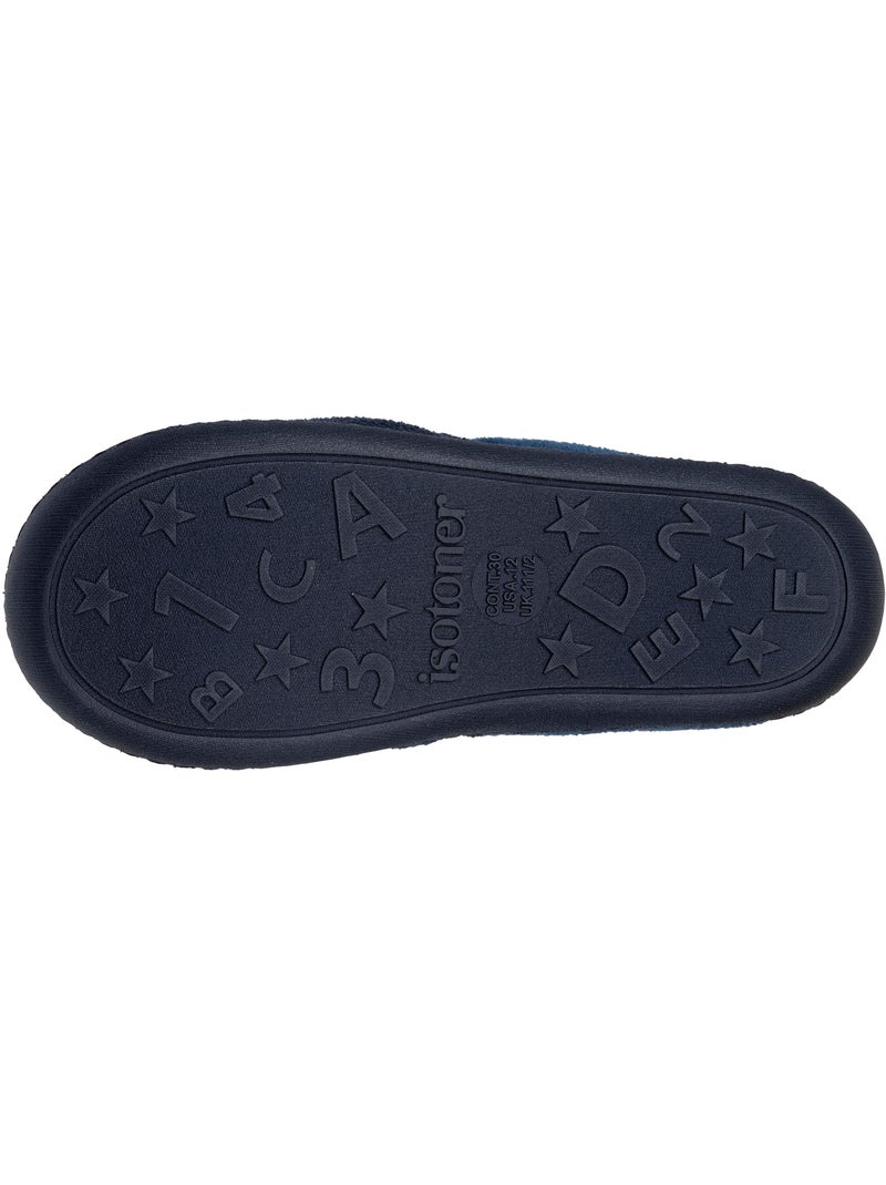 Zapatillas mocasines fácil de poner, suela antideslizante niño isotoner Azul marino - Kiabi