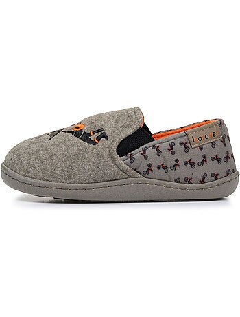 Zapatillas mocasines fácil de poner, suela antideslizante niño isotoner