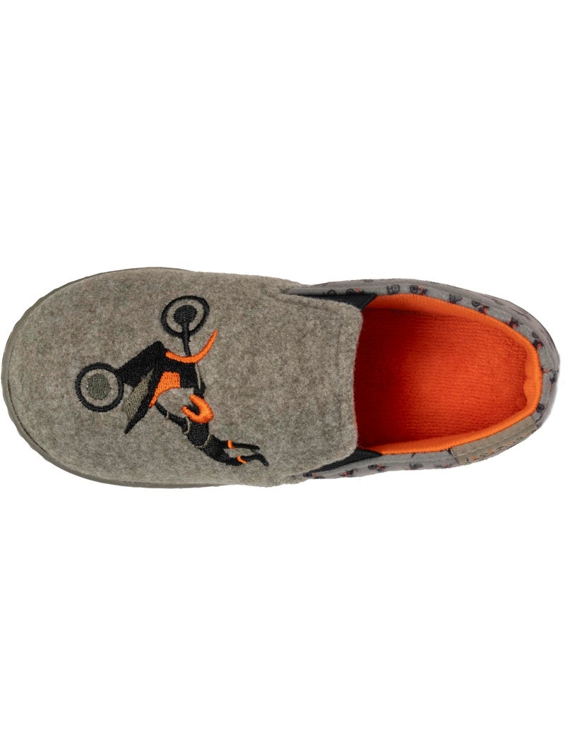 Zapatillas mocasines fácil de poner, suela antideslizante niño isotoner Caqui - Kiabi