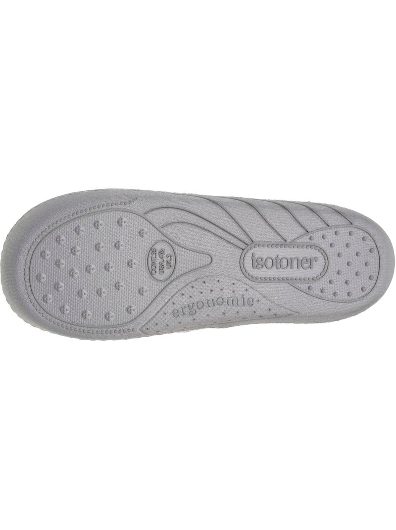 Zapatillas mocasines fácil de poner, suela ergonómica niña Gris jaspeado - Kiabi
