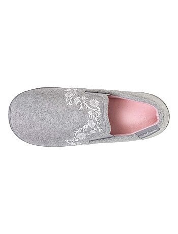 Zapatillas mocasines fácil de poner, suela ergonómica niña Isotoner