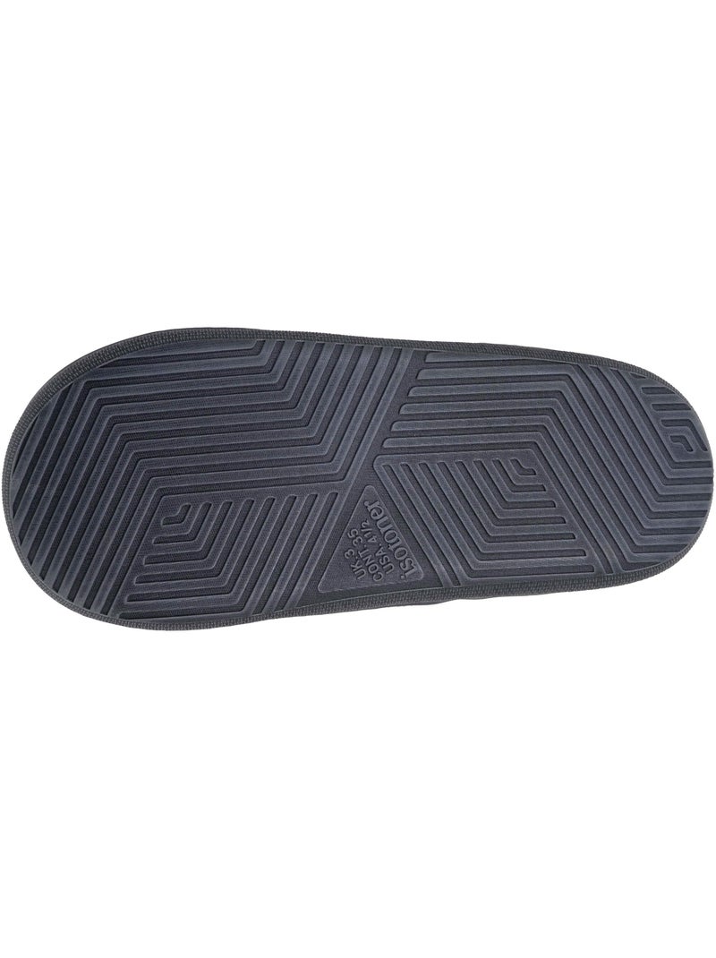 Zapatillas mocasines forro polar jaspeado con suela «bloup» niño isotoner Gris jaspeado - Kiabi