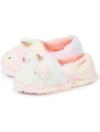 Zapatillas mocasines imitación de piel, suela antideslizante niña isotoner