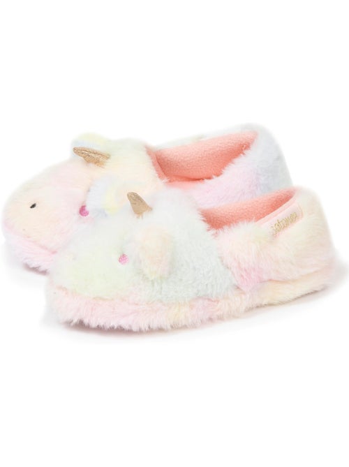 Zapatillas mocasines imitación de piel, suela antideslizante niña isotoner - Kiabi Zapatillas mocasines imitación de piel, suela antideslizante niña isotoner - Kiabi