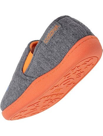 Zapatillas mocasines jersey, sujeción del pie, suela ligera y niño isotoner
