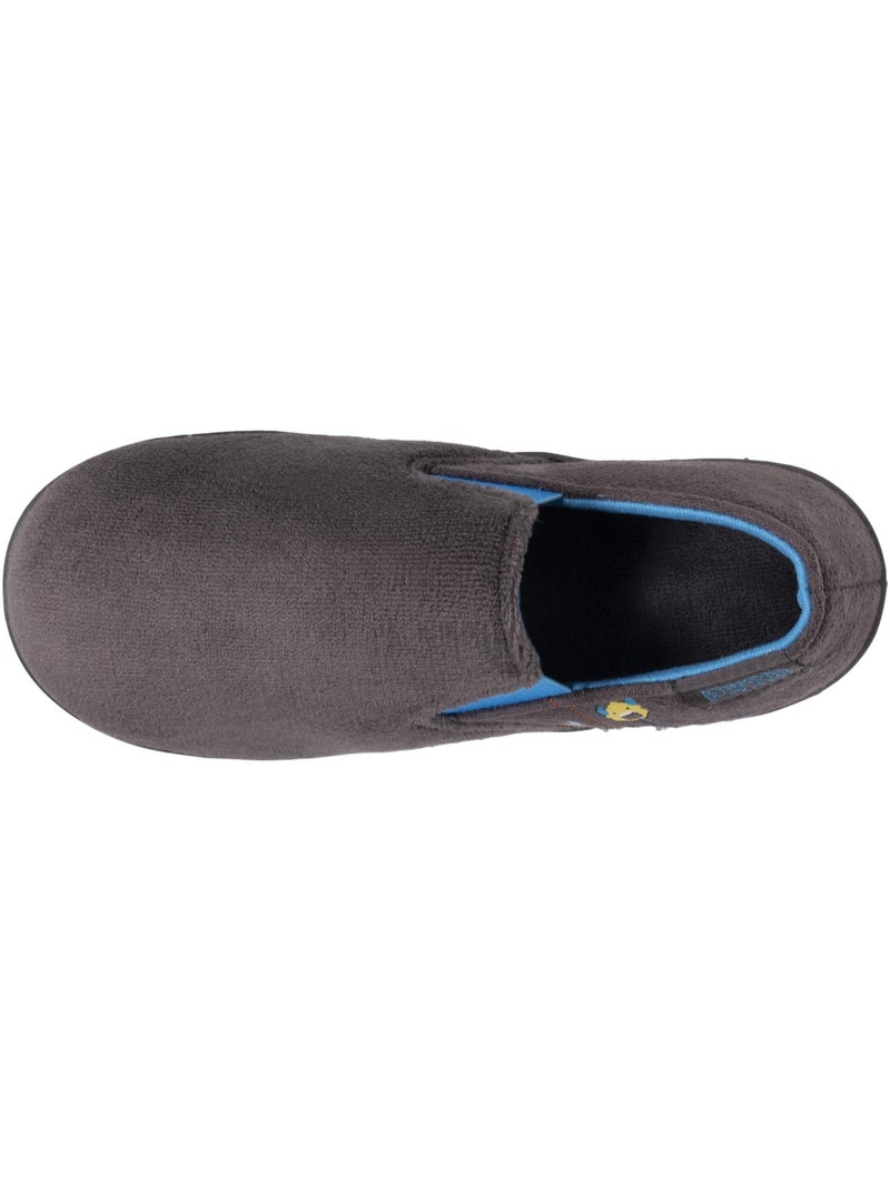 Zapatillas mocasines ligero y cómodo, fácil de poner niño isotoner Gris jaspeado - Kiabi
