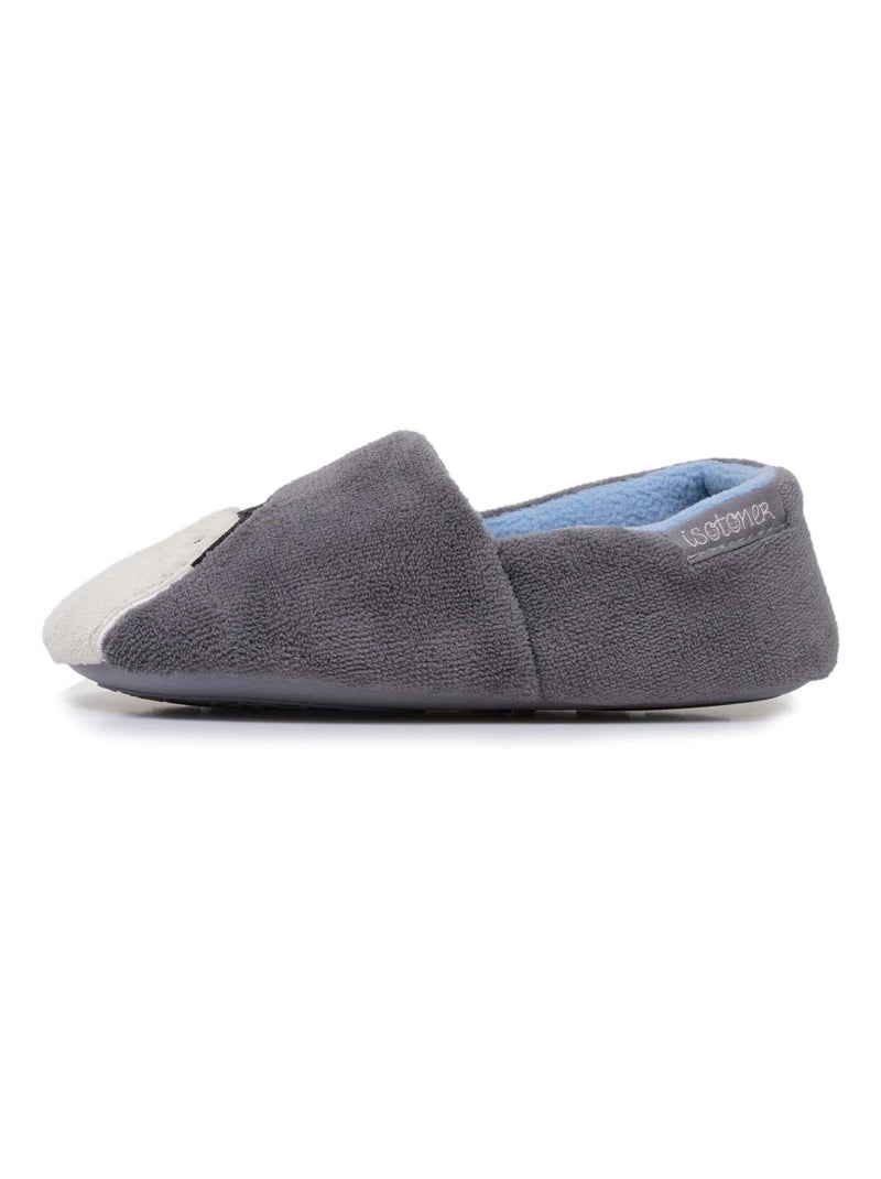 Zapatillas mocasines microesponja, suela de goma ultrasuave niño mixto Isotoner Gris - Kiabi