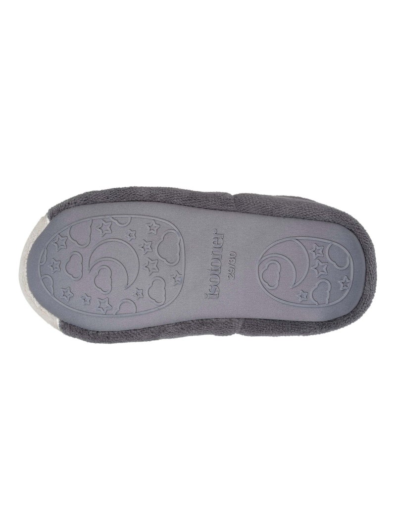 Zapatillas mocasines microesponja, suela de goma ultrasuave niño mixto Isotoner Gris - Kiabi
