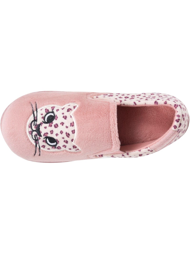 Zapatillas mocasines microesponja, sujeción flexible, fácil niña Isotoner Rosa claro - Kiabi