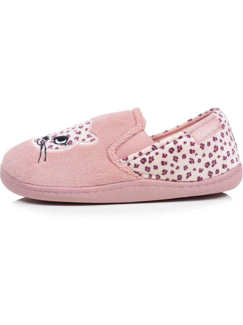 Zapatillas mocasines microesponja, sujeción flexible, fácil niña Isotoner Rosa claro - Kiabi
