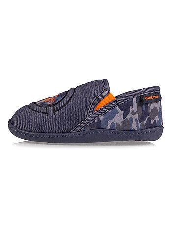 Zapatillas mocasines Monstruo de rayas niño Isotoner