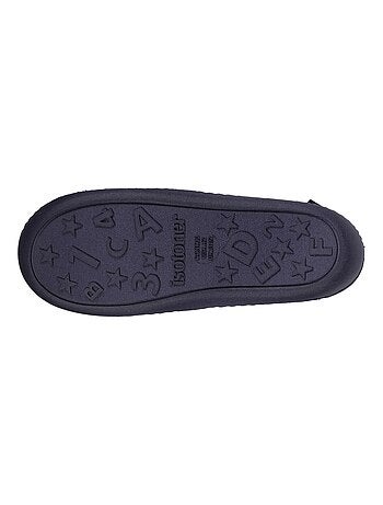 Zapatillas mocasines Monstruo de rayas niño Isotoner