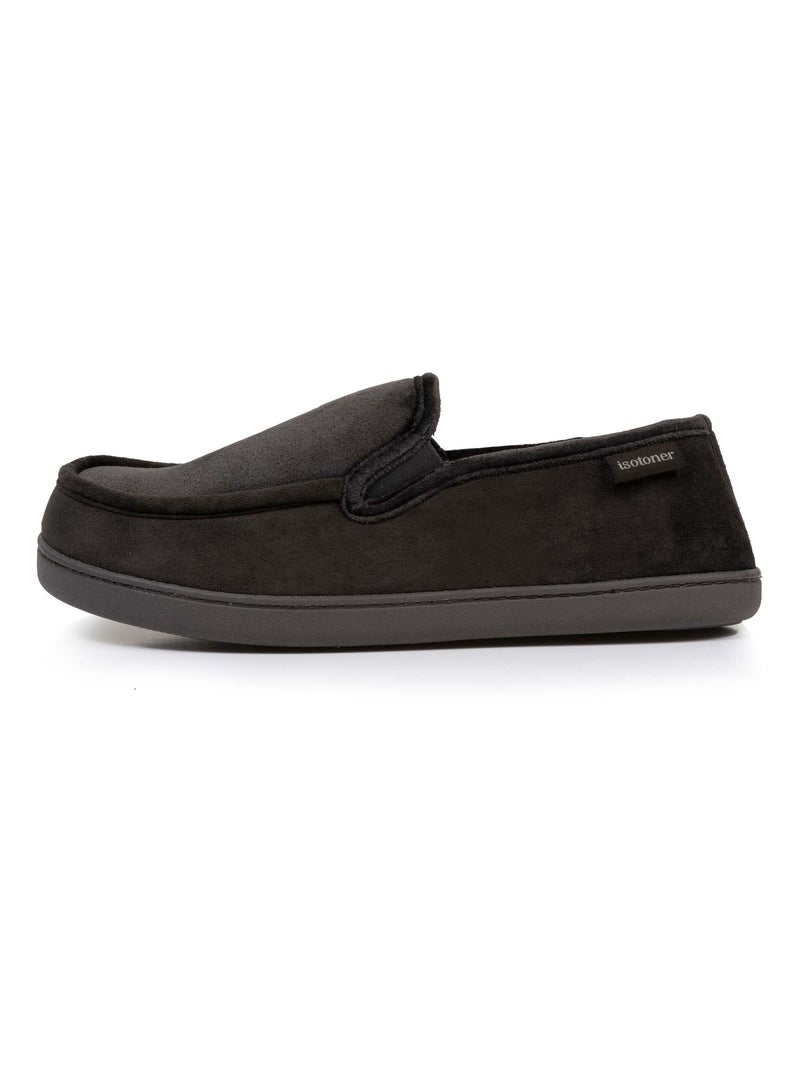 Zapatillas mocasines suela con memoria de forma hombre Isotoner Gris - Kiabi