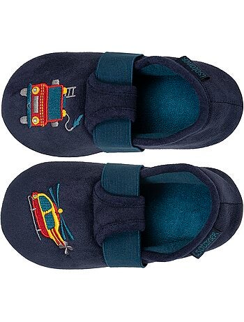Zapatillas mocasines suela de ante antideslizante niño isotoner