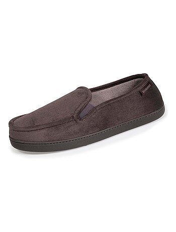 Zapatillas mocasines sujeción de la bóveda plantar hombre Isotoner