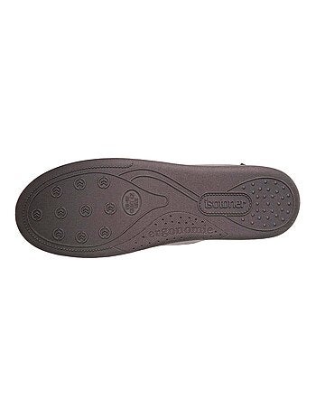 Zapatillas mocasines sujeción de la bóveda plantar hombre Isotoner