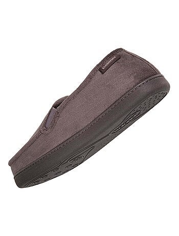 Zapatillas mocasines sujeción de la bóveda plantar hombre Isotoner