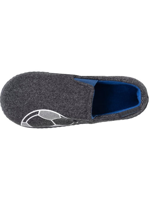 Zapatillas mocasines tejido polar jaspeado, sujeción del pie, niño Isotoner - Kiabi