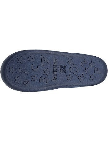 Zapatillas mocasines terciopelo, ajuste flexible, fácil de niña isotoner